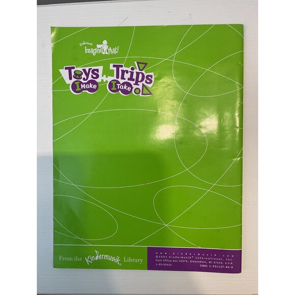 Kindermusik Imagine That! Toys Trips I Make I Take Family Activity Book - Picture 2 of 3